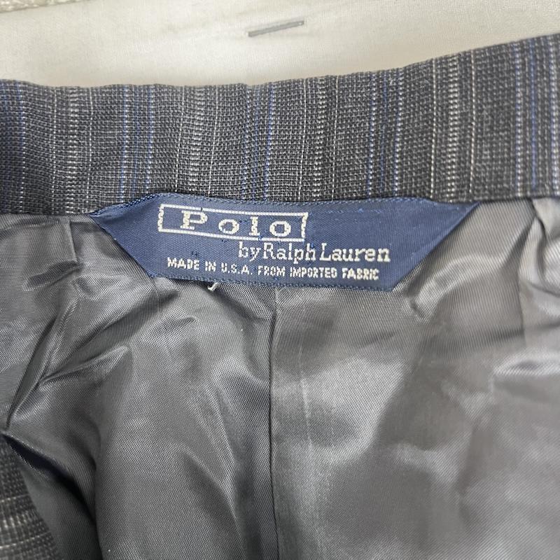 ポロバイラルフローレン Polo by RALPH LAUREN ジャケット、上着 ジャケット、ブレザー USA製 ストライプ柄 テーラード ジャケット 無地 マルチカラー / マルチカラー / multicolor メンズ USED 古着 中古 50160722