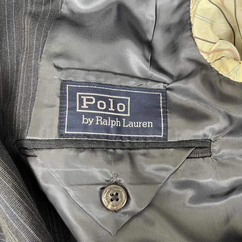 ポロバイラルフローレン Polo by RALPH LAUREN ジャケット、上着 ジャケット、ブレザー USA製 ストライプ柄 テーラード ジャケット 無地 マルチカラー / マルチカラー / multicolor メンズ USED 古着 中古 50160722