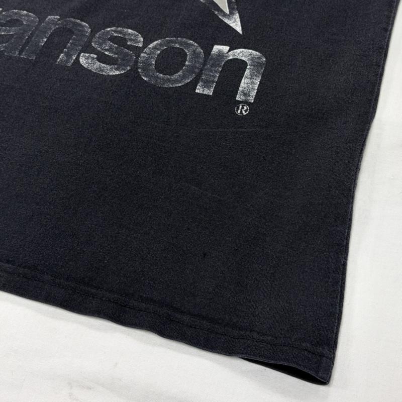ヴァンソン VANSON Tシャツ 半袖 半袖 ラグラン Tシャツ ロゴ 刺繍 ワッペン パッチ バックプリント フェード M ロゴ、文字 X 刺繍 X プリント 黒 / ブラック / black X 白 / ホワイト / white X 黄 / イエロー / yellow X 灰 / グレー / gray メンズ USED 古着 中古 50160732