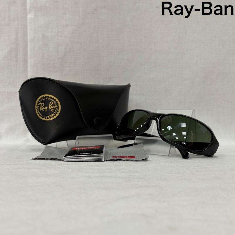 レイバン Ray-Ban めがね・サングラス サングラス RB4121 オールドスクールサングラス black 601 3N - ロゴ、文字 黒 / ブラック / black メンズ USED 古着 中古 50160744