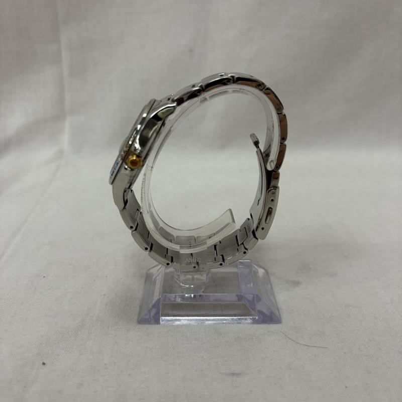 セイコー SEIKO 腕時計 アナログ（クォーツ式） v147-0ah0 ソーラー腕時計 シルバー 10BAR - 銀 / シルバー / silver color メンズ USED 古着 中古 50160746