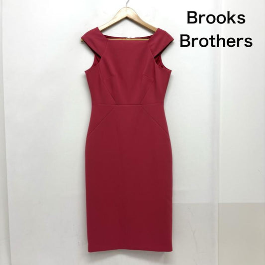 ブルックス ブラザーズ BROOKS BROTHERS ワンピース ロングスカート ノースリーブ ワンピース ドレス BONOTTO サイズ:0 UK:6 0 桃 / ピンク / pink レディース USED 古着 中古 50160752