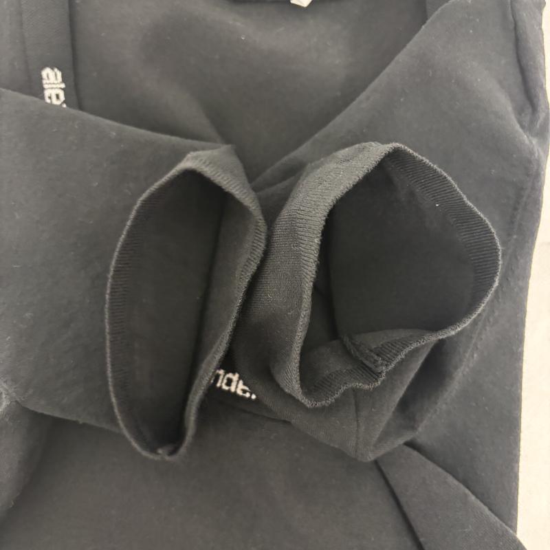 アレキサンダーワン ALEXANDER WANG カットソー 半袖 ロゴ トリム 半袖 ニット トップス ロゴジャガードTシャツ M 黒 / ブラック / black レディース USED 古着 中古 50160753