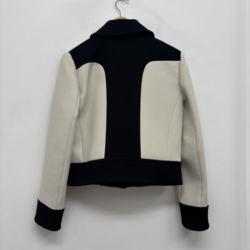 タラ ジャーモン Tara Jarmon ジャケット、上着 ジャケット、ブレザー ジャケット ドレス スナップボタン 40 白 / ホワイト / white X 黒 / ブラック / black レディース USED 古着 中古 50160755