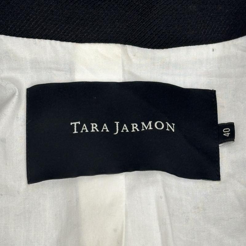 タラ ジャーモン Tara Jarmon ジャケット、上着 ジャケット、ブレザー ジャケット ドレス スナップボタン 40 白 / ホワイト / white X 黒 / ブラック / black レディース USED 古着 中古 50160755
