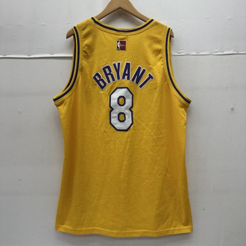 マジェスティック MAJESTIC タンクトップ タンクトップ HARDWOOD CLASSICS NBA LAKERS KOBE BRYANT コービー ブライアント ユニフォーム - 黄 / イエロー / yellow メンズ USED 古着 中古 50160765
