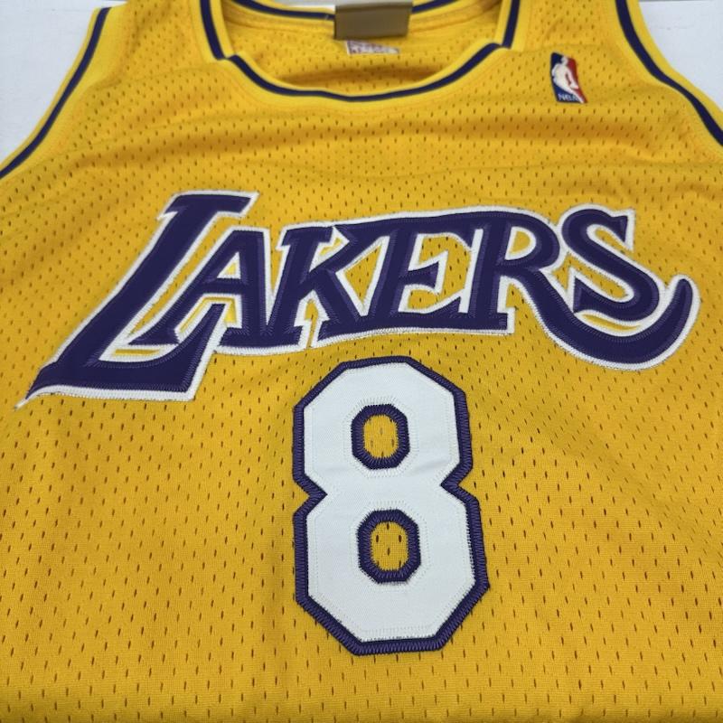 マジェスティック MAJESTIC タンクトップ タンクトップ HARDWOOD CLASSICS NBA LAKERS KOBE BRYANT コービー ブライアント ユニフォーム - 黄 / イエロー / yellow メンズ USED 古着 中古 50160765