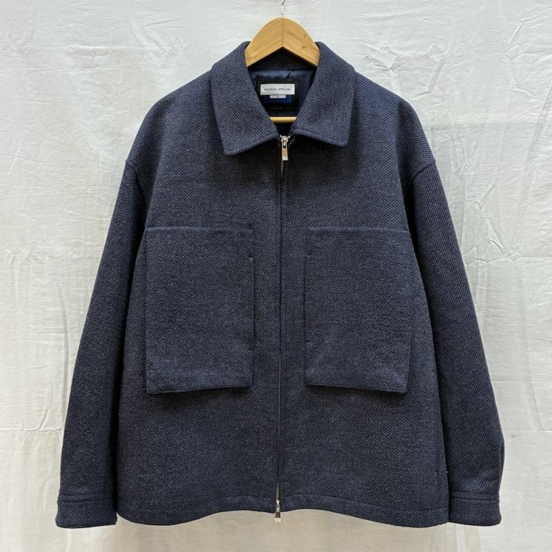 メゾンスペシャル MAISON SPECIAL ジャケット、上着 ジャンパー、ブルゾン メルトン ライク エアリー プライム ジャケット イージー スラックス パンツ セットアップ 11202211202 1 メンズ USED 古着 中古 50160771