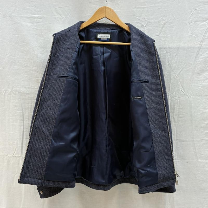 メゾンスペシャル MAISON SPECIAL ジャケット、上着 ジャンパー、ブルゾン メルトン ライク エアリー プライム ジャケット イージー スラックス パンツ セットアップ 11202211202 1 メンズ USED 古着 中古 50160771