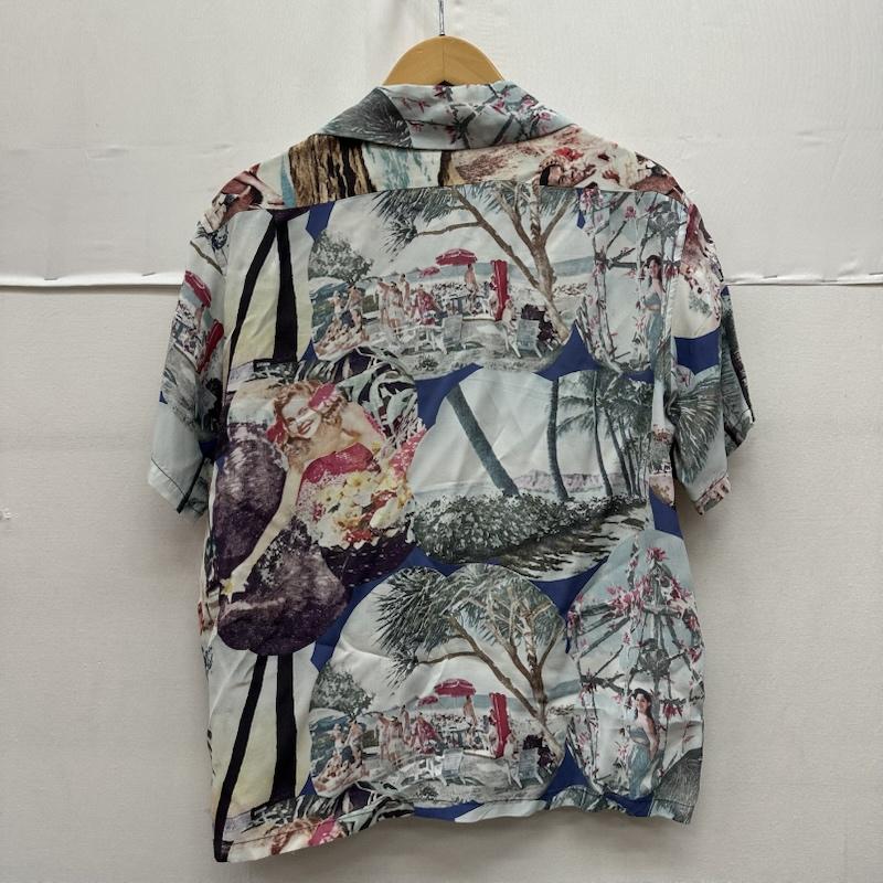 サンサーフ SUN SURF シャツ、ブラウス 半袖 KAIKAMAHINE レーヨン アロハ シャツ SS38678 S マルチカラー / マルチカラー / multicolor メンズ USED 古着 中古 50160777