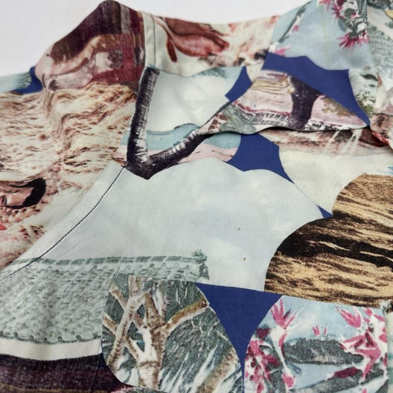 サンサーフ SUN SURF シャツ、ブラウス 半袖 KAIKAMAHINE レーヨン アロハ シャツ SS38678 S マルチカラー / マルチカラー / multicolor メンズ USED 古着 中古 50160777