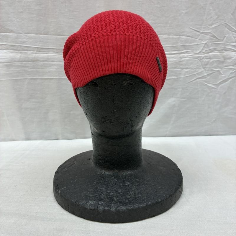 ディーゼル DIESEL 帽子 ニット帽 メタル ロゴ プレート コットン ビーニー ニット キャップ - メンズ USED 古着 中古 50160782