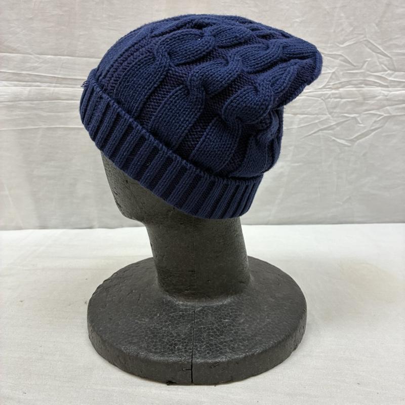 ザ・フラットヘッド The Flat Head 帽子 ニット帽 コットン ケーブル ニット ビーニー 折り返し - メンズ USED 古着 中古 50160785