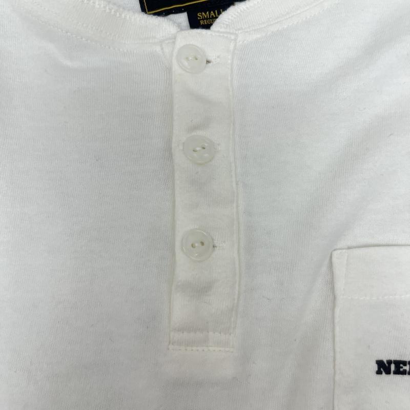 ネイバーフッド NEIGHBORHOOD Tシャツ 半袖 15ss 半袖 ロゴ Tシャツ ヘンリーネック ワンポイント グラフィック S ロゴ、文字 白 / ホワイト / white メンズ USED 古着 中古 50160791
