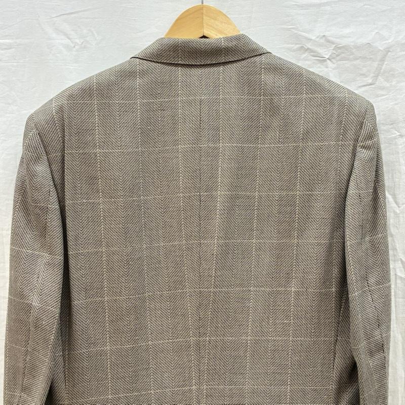 クリスチャンディオールムッシュ CHRISTIANDIORMONSIEUR ジャケット、上着 ジャケット、ブレザー オールド ウール シルク 2B テーラード ジャケット ブレザー 裏地 CDロゴ - メンズ USED 古着 中古 50160801