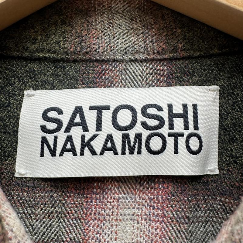古着 USED シャツ、ブラウス 長袖 26SS SATOSHI NAKAMOTO PATCHWORK FLANNEL パッチワーク カットオフ フランネル チェック シャツ L 赤 / レッド / red X 緑 / グリーン / green X マルチカラー / マルチカラー / multicolor メンズ USED 古着 中古 50160805