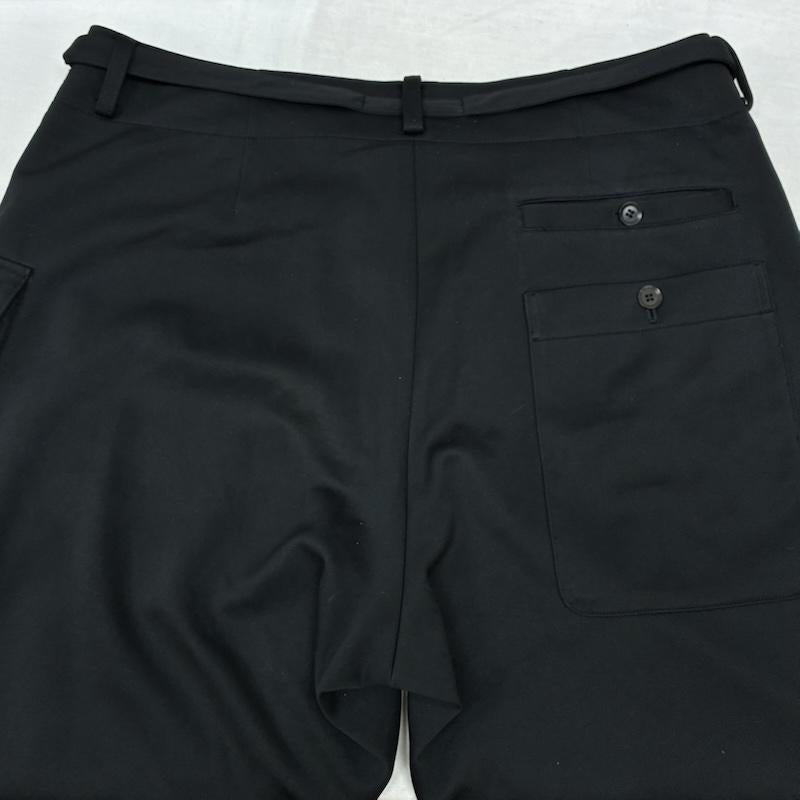 ワイスリー Y-3 パンツ ショートパンツ スリーストライプス ワイド ラップ カーゴ ハーフパンツ S メンズ USED 古着 中古 50160806