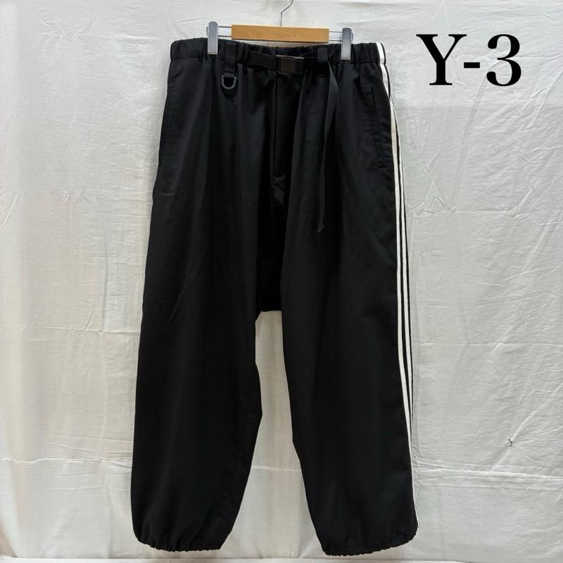 ワイスリー Y-3 パンツ サルエルパンツ 24AW REFIND WOOL PANTS ワイド テーパード サルエル トラックパンツ IW7455 L メンズ USED 古着 中古 50160807