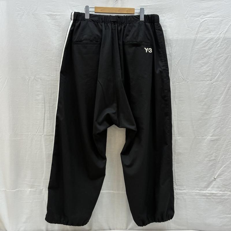 ワイスリー Y-3 パンツ サルエルパンツ 24AW REFIND WOOL PANTS ワイド テーパード サルエル トラックパンツ IW7455 L メンズ USED 古着 中古 50160807