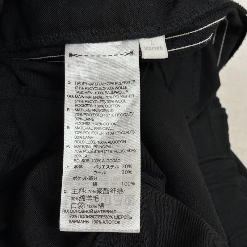 ワイスリー Y-3 パンツ サルエルパンツ 24AW REFIND WOOL PANTS ワイド テーパード サルエル トラックパンツ IW7455 L メンズ USED 古着 中古 50160807