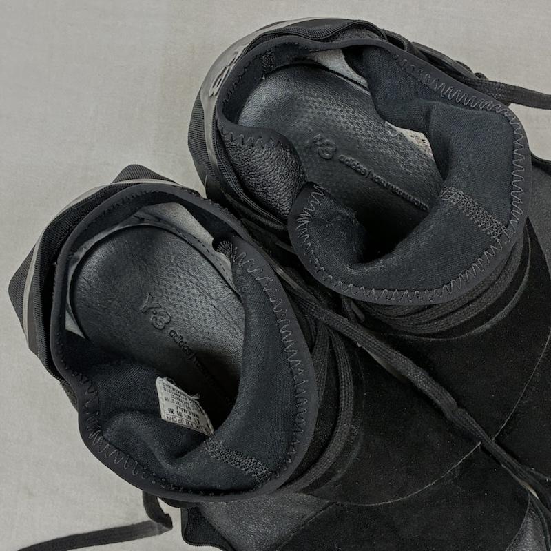 ワイスリー Y-3 スニーカー スニーカー QASA HIGH ハイトップ トレーナー スムース スエード レザー ナイロン スニーカー BB4733 27.0cm メンズ USED 古着 中古 50160809