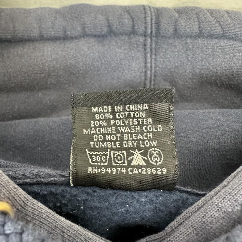 ステューシー STUSSY パーカー 長袖 00s 25周年 ロゴ 刺繍 パーカー S 紺 / ネイビー / navy メンズ USED 古着 中古 50160811