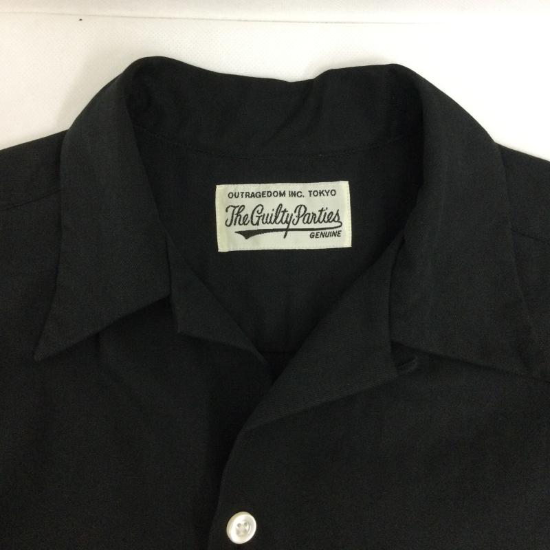 ワコマリア WACKO MARIA シャツ、ブラウス 半袖 ワコマリア nicetime 虎刺繍シャツ S 刺繍 黒 / ブラック / black メンズ USED 古着 中古 50160812