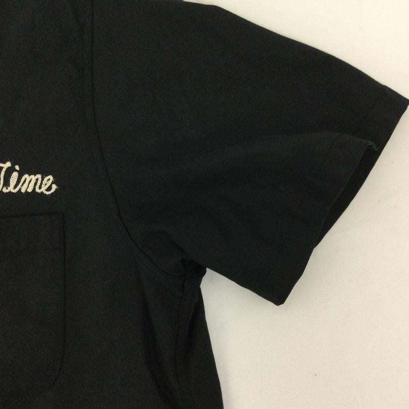 ワコマリア WACKO MARIA シャツ、ブラウス 半袖 ワコマリア nicetime 虎刺繍シャツ S 刺繍 黒 / ブラック / black メンズ USED 古着 中古 50160812