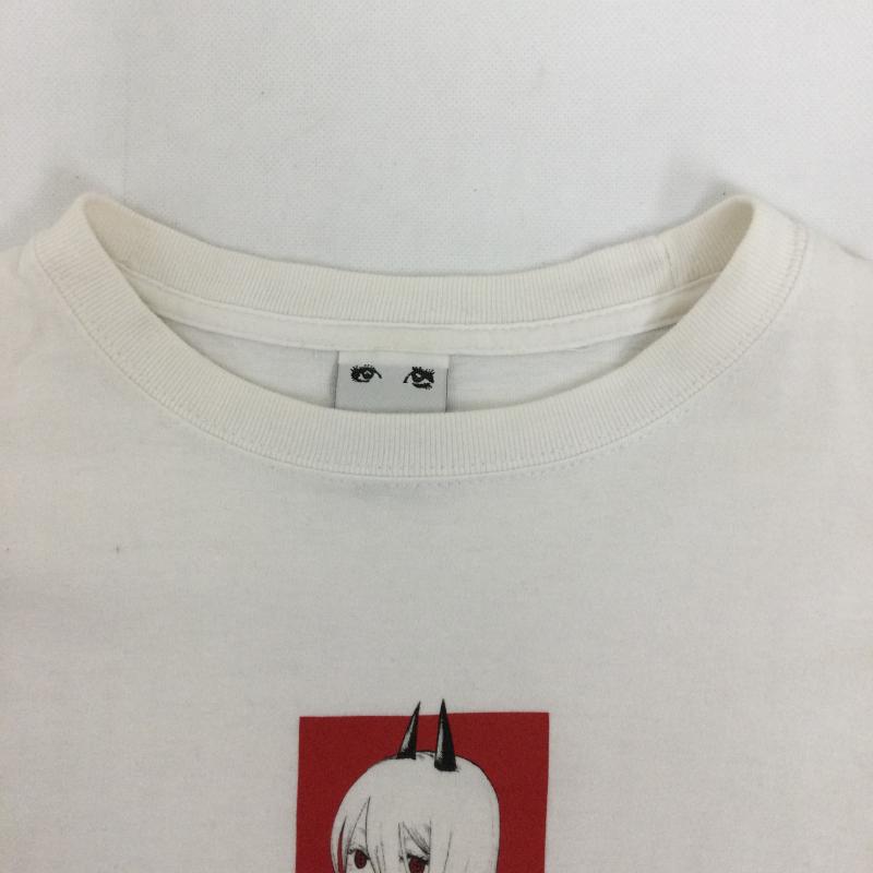 エックスガール X-girl Tシャツ 半袖 X-GIRL チェンソーマン パワー プリント 半袖Tシャツ カットソー ホワイト 105221011039 M キャラクター 白 / ホワイト / white メンズ USED 古着 中古 50160813