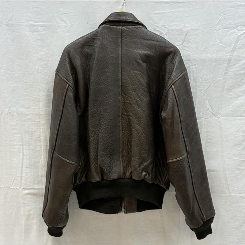 アヴィレックス AVIREX ジャケット、上着 フライトジャケット A-2 レザー フライトジャケット XS メンズ USED 古着 中古 50160821