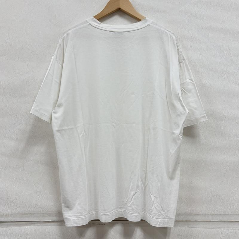 エイトン ATON Tシャツ 半袖 半袖 クルーネック 無地 Tシャツ オンワード樫山 4 無地 白 / ホワイト / white レディース USED 古着 中古 50160824