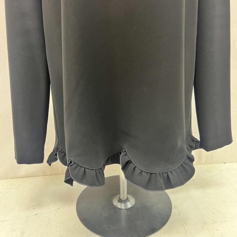 ヨーコチャン YOKO CHAN シャツ、ブラウス 長袖 ロングスリーブヘムペタルブラウス YCB-122-294 38 黒 / ブラック / black レディース USED 古着 中古 50160831