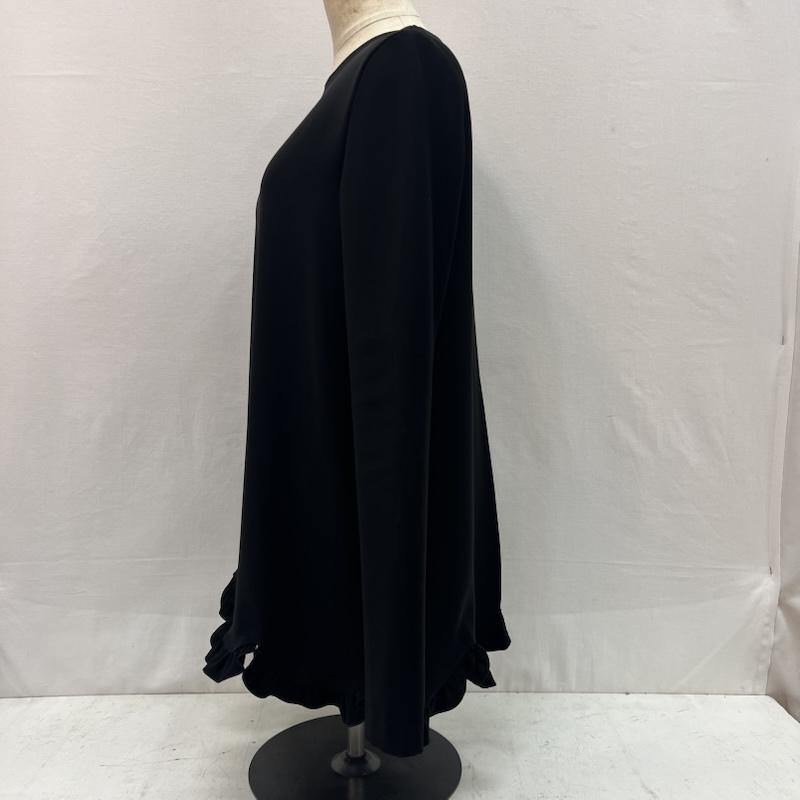ヨーコチャン YOKO CHAN シャツ、ブラウス 長袖 ロングスリーブヘムペタルブラウス YCB-122-294 38 黒 / ブラック / black レディース USED 古着 中古 50160831