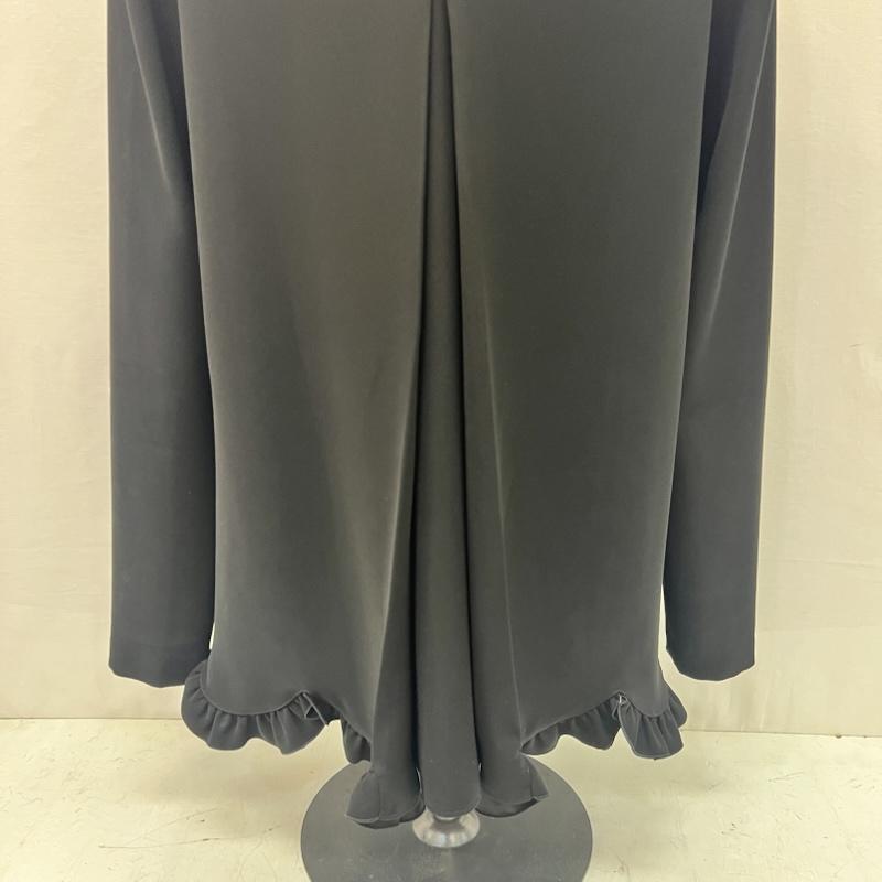 ヨーコチャン YOKO CHAN シャツ、ブラウス 長袖 ロングスリーブヘムペタルブラウス YCB-122-294 38 黒 / ブラック / black レディース USED 古着 中古 50160831
