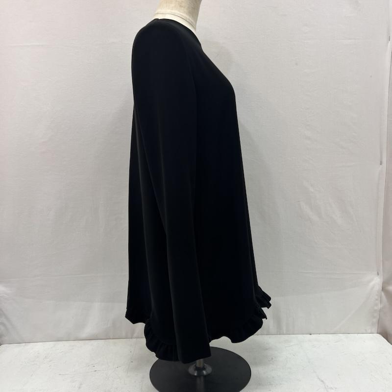 ヨーコチャン YOKO CHAN シャツ、ブラウス 長袖 ロングスリーブヘムペタルブラウス YCB-122-294 38 黒 / ブラック / black レディース USED 古着 中古 50160831