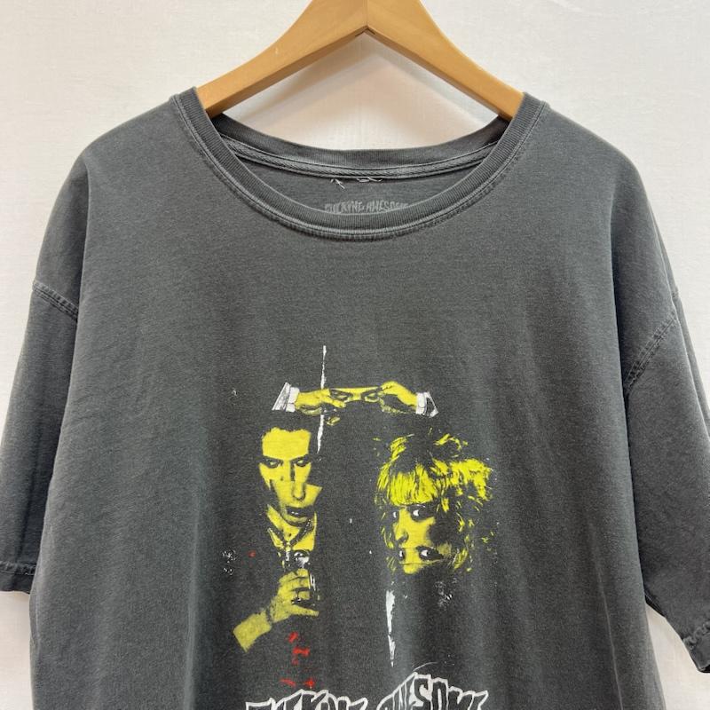 ファッキンオーサム FUCKING AWESOME Tシャツ 半袖 Sid And Nancy グラフィック Tシャツ ヴィンテージ加工 L 黒 / ブラック / black メンズ USED 古着 中古 50160833