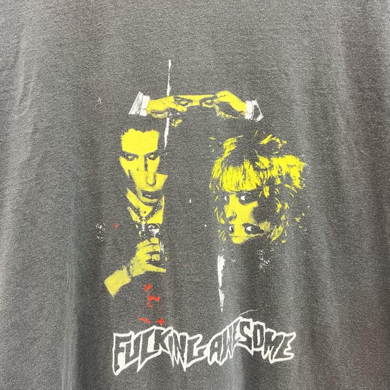 ファッキンオーサム FUCKING AWESOME Tシャツ 半袖 Sid And Nancy グラフィック Tシャツ ヴィンテージ加工 L 黒 / ブラック / black メンズ USED 古着 中古 50160833