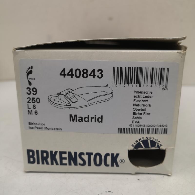 ビルケンシュトック BIRKENSTOCK サンダル サンダル MADRID マドリッド サンダル 39 25.0cm 白 / ホワイト / white レディース USED 古着 中古 50160843
