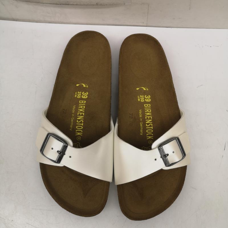 ビルケンシュトック BIRKENSTOCK サンダル サンダル MADRID マドリッド サンダル 39 25.0cm 白 / ホワイト / white レディース USED 古着 中古 50160843