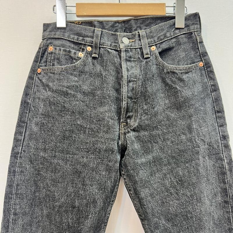 リーバイス Levi s パンツ デニム、ジーンズ 90s USA製 501 先染め ブラックデニム ボタン裏553 29インチ 黒 / ブラック / black メンズ USED 古着 中古 50160855