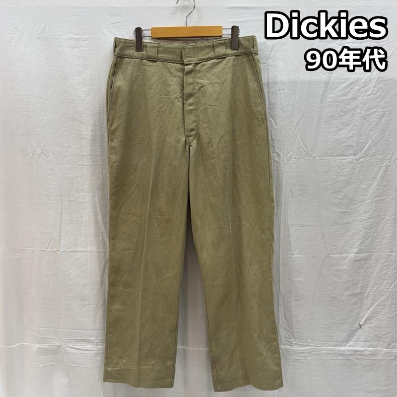 ディッキーズ Dickies パンツ ワークパンツ、ペインターパンツ 90s TALON ジッパー フライ チノ ワークパンツ オールド ヴィンテージ - メンズ USED 古着 中古 50160867