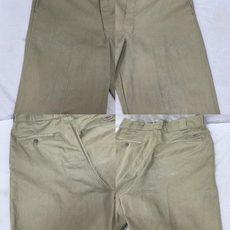 ディッキーズ Dickies パンツ ワークパンツ、ペインターパンツ 90s TALON ジッパー フライ チノ ワークパンツ オールド ヴィンテージ - メンズ USED 古着 中古 50160867