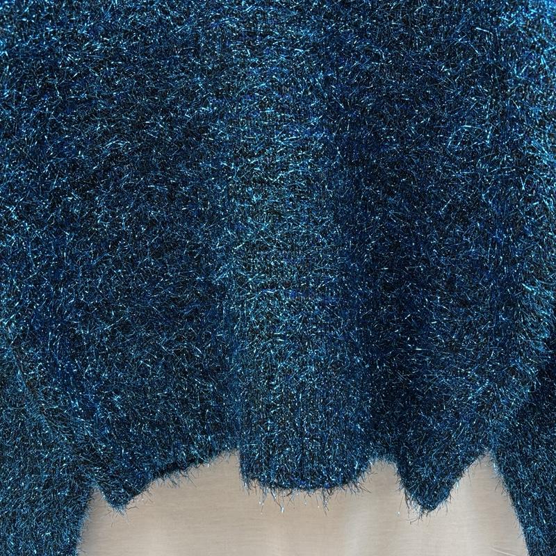 メゾンスペシャル MAISON SPECIAL ニット、セーター 長袖 25AW Sparkling Knit Pullover メランジ ラメ キラキラ ニット プルオーバー 21252365703 FREE レディース USED 古着 中古 50160869