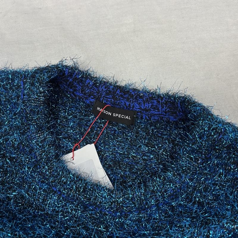 メゾンスペシャル MAISON SPECIAL ニット、セーター 長袖 25AW Sparkling Knit Pullover メランジ ラメ キラキラ ニット プルオーバー 21252365703 FREE レディース USED 古着 中古 50160869