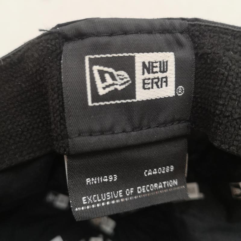 ニューエラ NEW ERA 帽子 キャップ 49FORTY Tonal Box Logo CORDURA キャップ - 黒 / ブラック / black メンズ USED 古着 中古 50160873
