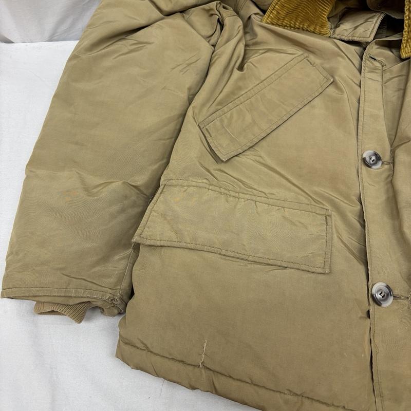 エルエルビーン L.L.Bean ジャケット、上着 ダウンジャケット 名作 60s 筆記体タグ マッキーノ ダウン ジャケット アルミ TALON ジッパー ヴィンテージ - メンズ USED 古着 中古 50160874