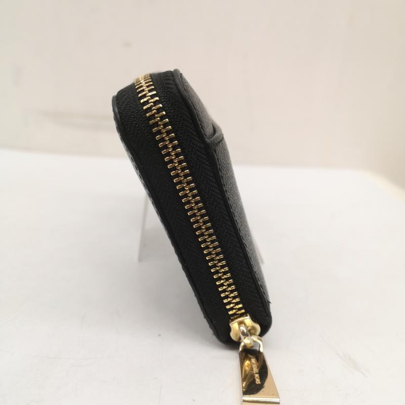 マイケルコース MICHAEL KORS 財布 長財布 ラウンドファスナー 長財布 34H1GT9E8L - 黒 / ブラック / black レディース USED 古着 中古 50160876