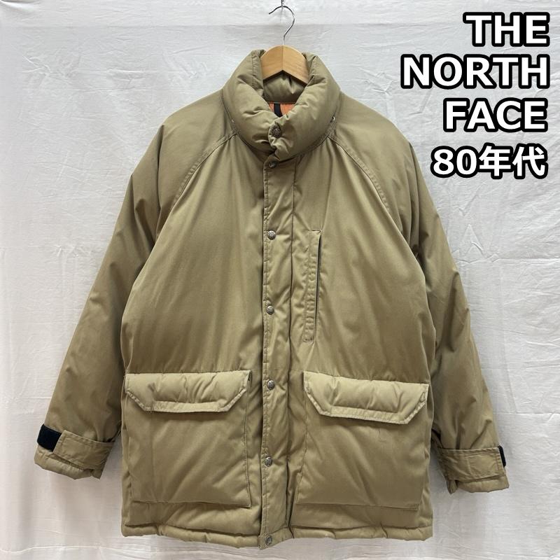 ザノースフェイス THE NORTH FACE ジャケット、上着 ダウンジャケット 80s USA製 茶タグ スタンドカラー ダウン ジャケット ヴィンテージ M メンズ USED 古着 中古 50160877