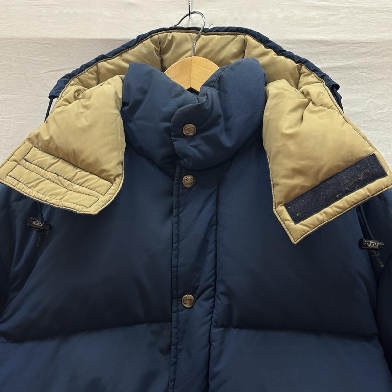 ウールリッチ WOOLRICH ジャケット、上着 ダウンジャケット 80s USA製 アシックス期 ナイロン フーデッド ダウン ジャケット ヴィンテージ M メンズ USED 古着 中古 50160879