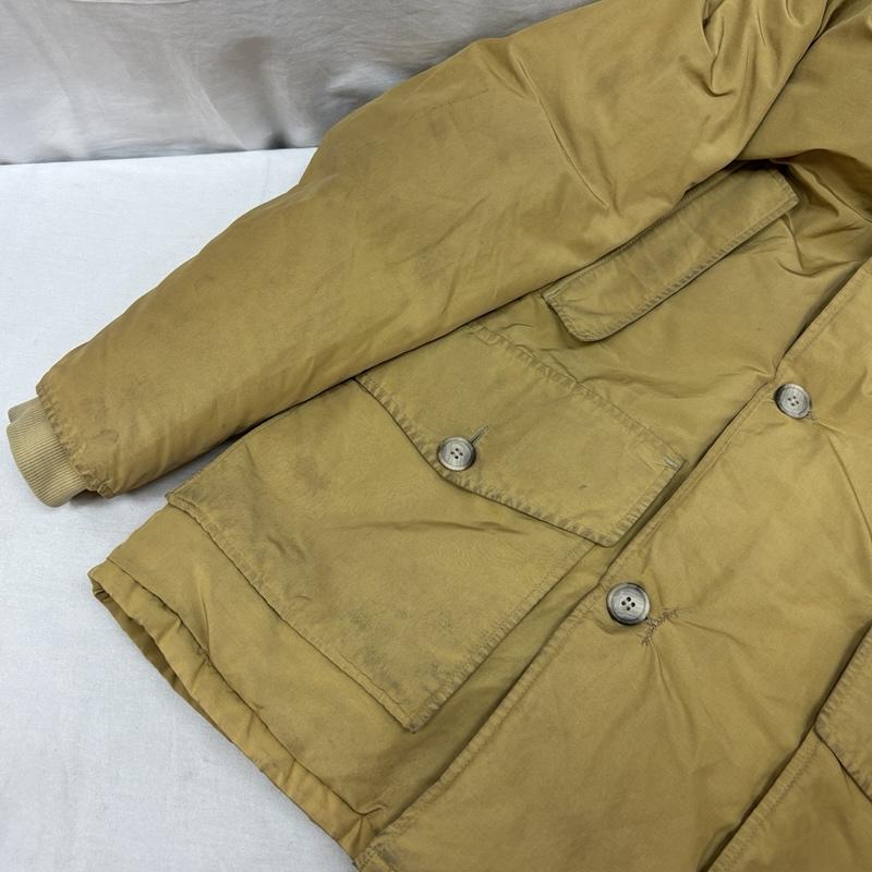 ウールリッチウーレンミルズ Woolrich Woolen Mills ジャケット、上着 ダウンジャケット ARCTIC PARKA アークティック パーカー USA製 70s フーデッド ファー ダウン ジャケット M メンズ USED 古着 中古 50160883